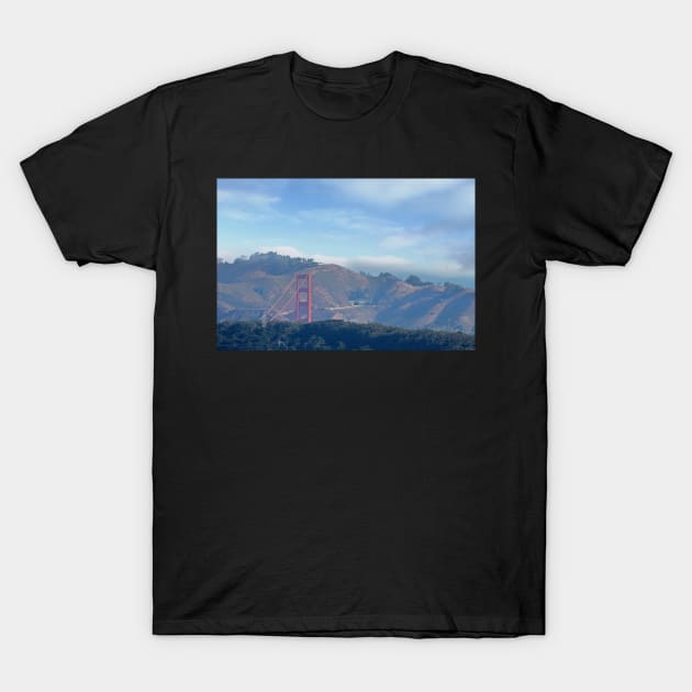 Golden Gate Bridge to the North T-Shirt by daviddenny